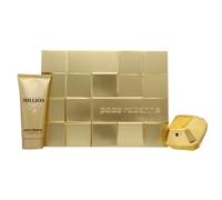 Paco Rabanne Lady Million Eau De Parfum 50ml Gift Set 50ml Eau De Parfum & 100ml Body Lotion