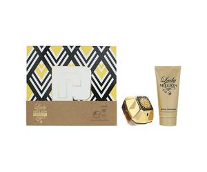 Paco Rabanne Lady Million Fabulous 2 Piece Gift Set: Eau de Parfum 80ml - Body L | TJ Hughes