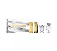 Paco Rabanne Men's Miniatures Gift Set 4 x 5ml (1 Million EDT + 1 Million Elixir Intense Parfum + Invictus EDT + Phantom EDT)