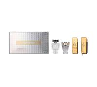Paco Rabanne Miniatures For Him Gift Set 5ml 1 Million EDT + 5ml 1 Million Elixir EDP + 5ml Invictus EDT + 5ml Phantom EDT