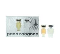 Paco Rabanne Mini 2 Piece Gift Set: Fame Eau de Parfum 4ml - Phantom Eau de Toilette 5ml