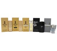 Paco Rabanne Miniatures Gift Set 5ml 1 Million EDT + 5ml Million Gold EDP Intense + 5ml Invictus EDT + 5ml Phantom Parfum