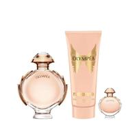 Paco Rabanne Olympea 80ml EDP Spray / 6ml EDP Spray / 100ml Body Lotion - 80ml + 6ml + 100ml
