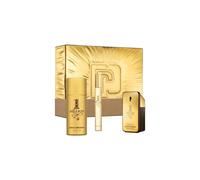 Paco Rabanne One Million 3 Pcs Set For Men: 1.7 Eau De Toilette + 0.33 Eau De Toilette + 5 Oz Deodorant Spray