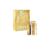 Paco Rabanne One Million 3-Piece Set for Men (3.4 Oz Eau De Toilette Spray + 3.4 Oz Shower Gel + 0.33 Oz Travel Spray)