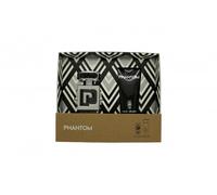 PACO RABANNE PHANTOM GIFT SET 50ML EDT + 100ML SHOWER GEL - MEN'S FOR HIM. NEW