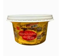 Paçoca Tradicional em Rolha Moreninha do Rio 300g (20 units) | Brazilian Peanut Candy | Authentic Paçoca