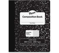 Pacon Marble Hard Cover Quad Rule Composition Book by Pacon