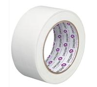 Pacplan 50mm x 33m White Heavy Duty High Visibility Floor Hazard Lane Marking Tape Qty 1 Roll