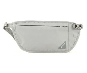 Pacsafe Coversafe V100 Waist Wallet Canvas & Beach Tote Bag, 18 cm, Grey