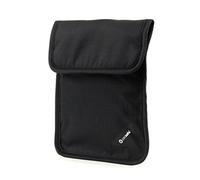 Pacsafe Coversafe X75 Neck Pouch Canvas & Beach Tote Bag, 18 cm, Black
