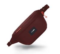 Pacsafe GO Sling Pack - 2.5L Anti Theft Travel Bag - Garnet Red