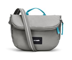 Pacsafe Unisex-Adult Go Anti Theft Saddle Crossbody, Stone, One Size