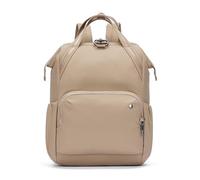 Pacsafe Women's Pacsafe Citysafe Anti Theft 8L Backpack Petite Mini Backpack with Anti-Theft Protection (Pack of 1), taupe, Einheitsgröße, Backpacks