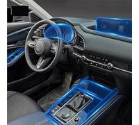 PACSCI Car Interior Center Console Clear TPU Anti-scratch Repair Navigation Protective Film,For Mazda CX30 2020 2021 Accessories