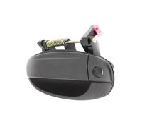 PaCsci Car Outer Door Handle for Chevrolet for Aveo for Daewoo Kalos 2003-2006 Set of 4 Matte Compatible with Left and Right Doors Exterior Black Door Handles(Front Left)