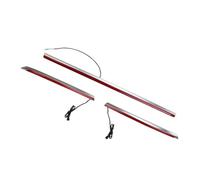 PaCsci Car Rear Light For Q7 2020 2021 2022 LED Through Taillight Dynamic Flowing Light Rear Tail Lamp Bar Assembly Modified Three-section Style(Silvery)