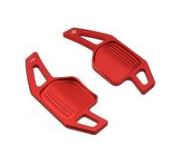 PaCsci Car Steering Wheel Paddle Shifter for A4 for B8 for A3 for 8P for S3 for A5 for A6 for S6 for C6 for Q5 for A8 for R8 for TT for TTS for MK2 Car Steering Wheel Paddles(Red)
