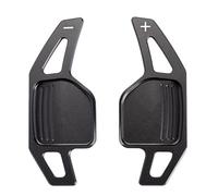 PaCsci Car Steering Wheel Paddle Shifter for A4 for B8 for A3 for 8P for S3 for A5 for A6 for S6 for C6 for Q5 for A8 for R8 for TTS for MK2 for 8J Wheel Paddles Shifters(for Type A Black)