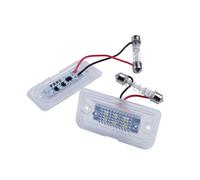PacSci For Benz For W203 A209 C209 W209 SL R230 SLR R199 For Maybach 57/62 2x Canbus White LED License Number Plate Lights Rear License Plate Light