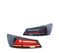 PacSci For Lexus For IS250 IS350 ISF IS II 200d 220d 2006-2013 Sequential Blinker Black Rear Lamps Assembly LED Tail Lights Assembly Rear Tail Light