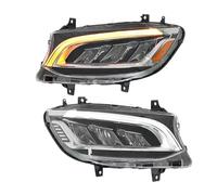 PaCsci Headlights Assembly For Benz For SPRINTER W907 2019-2023 Low Version Upgrade To High Match Head Lamp LED Headlight Front Light Assembly Assy(USA Version For Original Halogen)