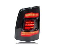 PaCsci Rear Light For Dodge For Ram 2009-2018 2500 Dynamic Sequential Yellow Turn Rear Lamps Assembly For LED Tail Lights Taillights Cover