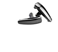 PaCsci Wing Mirror Indicator For Mistubishi For Outlanr For Sport For Mirage Sport Lancer Evolution X 2pcs LED Dynamic Si Marker Turn Signal Lights 8351A001(Smoked black)