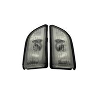 PaCsci Wing Side Turn Light For Volvo For XC60 2008-2012 31217288,31217289 Front Left/Right Mirror Indicator Turn Signal Repeater Lamp(Kit)