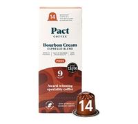 Pact Bourbon Cream Espresso 14 Pods [Pack of 6]