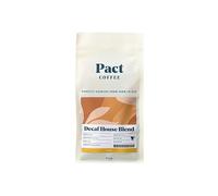 Pact Decaf House Blend, 500g, Medium Grind, Dark Roast, Ethically Sourced, Freshly Roasted, Ground Coffee