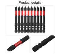 Pact Drivers, Compatible with Electric Drills and Wrenches, 65mm/110mm/150mm Alloy Steel for Precision Bits for Construction and Repair