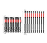 Pact Electric Screwdrivers, Alloy Material for Precision and Durability, Compatible with Hand Drills and Lithium Drills, 65mm/110mm/150mm Options