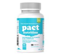 Pact Nutrition Magnesium Glycinate 8 in 1 Complex - 60 Capsules in Aqua | Size: 60 Caps Pact Nutrition Aqua 60 Caps