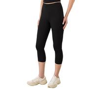 Pact Women's Organic Cotton On the Go-to Cropped Legging, Black, XL