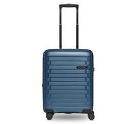Pactastic Collection 04 + BC, Navy Blue Metallic, Koffer S (55 cm) erweiterbar, Hard shell trolley with swivel castors