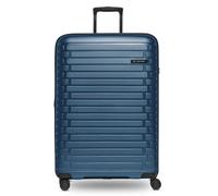 Pactastic Collection 04 THE LARGE + 4 wheels Trolley L 75 cm with expansion pleat blue