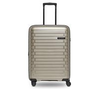 Pactastic Collection 04 + BC, Champaign Metallic, Koffer M (66 cm) erweiterbar, Hard shell trolley with swivel castors