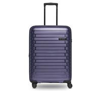 Pactastic Collection 04 THE MEDIUM + 4 wheels Trolley M 66 cm with expansion pleat purple