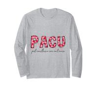 Pacu Nurse Post Anesthesia Care Unit Hearts RN Healthcare Long Sleeve T-Shirt