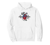 Pacu Nurse Recovery Room Anatomy Illustration Funny Art Post Pullover Hoodie