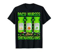 Pacu Nurses Love Shamrock Shenanigans St. Patrick’s Day T-Shirt