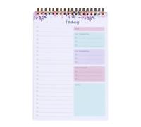 Pad | 52 Sheets Checklist Notebook Organizer | Portable Planner, Checklist Notebook Organizer, Sturdy To Do Daily List for School