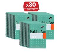 Pad A5 Metallic Squared - Pack of 30 Pukka Multi One Size