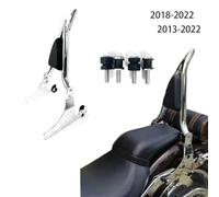 Pad Backrest 1.5inch Passenger Backrest For Softail 2018-2023 For Fat Boy For Breakout 2013-2023(A Luggage rack)