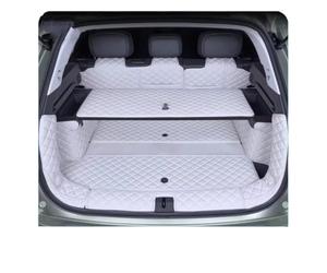 Pad Cargo Tray Protector Liners For Chery For Jaecoo J7 2024 For TanSuo 06 2025 Leather Waterproof Cargo Liner Car Mat Interior Custom Trunk(Shelf Gray,Right With Box)