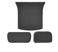 Pad Cargo Tray Protector Liners For Tesla For Model Y For Juniper 2025 TPE Floor Liners Fully Surrounded Mats With Door Sill Protector Front Rear Cargo Liner Juni(3PCS Trunk Mat)
