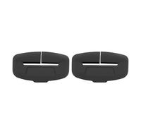 Pad Comfort Seat Belt Universal Car Seat Belt Silicone Protective Cover Safety Anti-Collision Scratch-Resistant(Black)