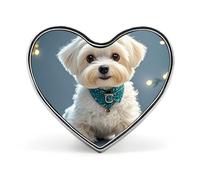 Pad Dachshund Lapel Pin Fashion Brooch Pin Cute Button Badges Heart Shape
