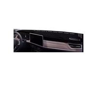 Pad Dash Mat Carpet For Bora 2023-2025 Front Center Console Sunshade And Heat Insulation Decorative Pads(Black)